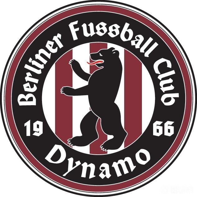 柏林迪纳摩的队徽,现在征战于德国第四级联赛次回合回到汉堡,哈特威格