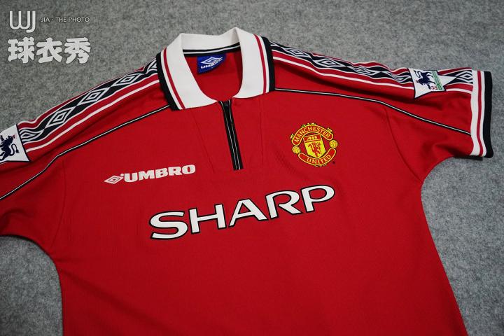 曼联1998-2000主场球迷版球衣