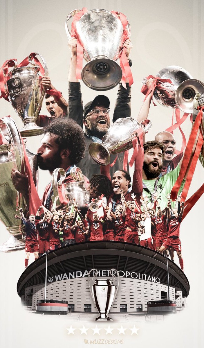 壁纸狂魔:欧冠冠军利物浦第1期