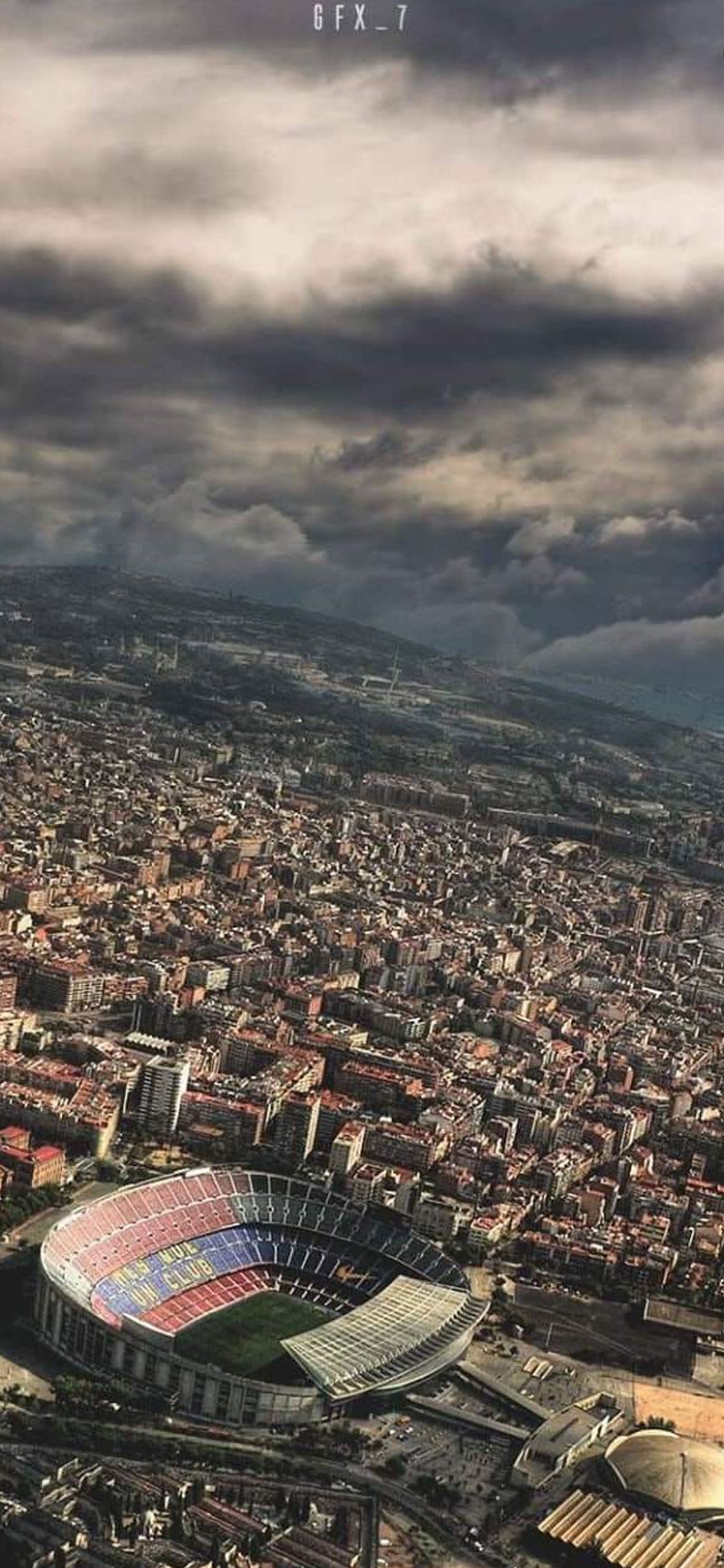 侠世壁纸:西甲巴塞罗那诺坎普体育场手机壁纸第一期