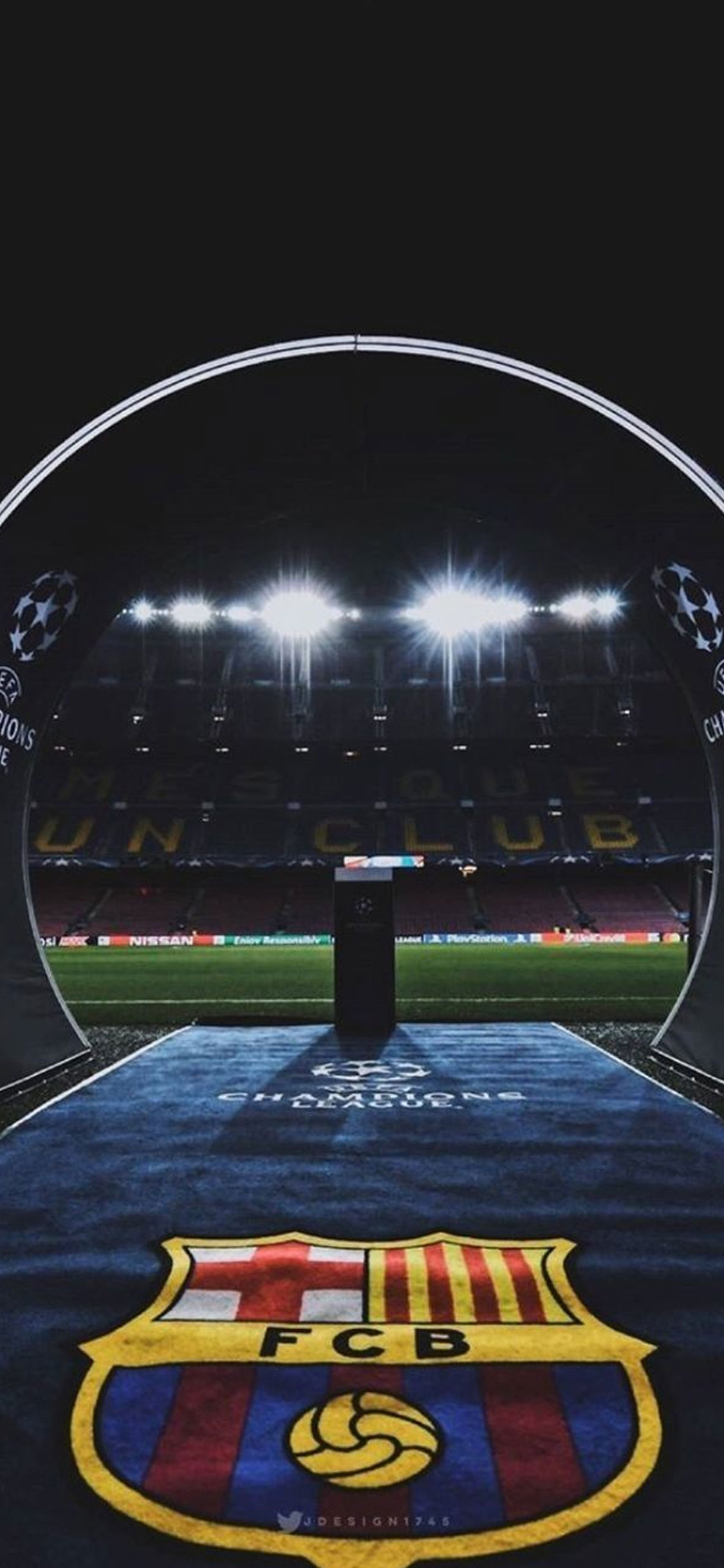 侠世壁纸:西甲巴塞罗那诺坎普体育场手机壁纸第一期