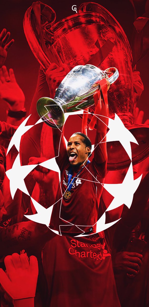 壁纸狂魔:欧冠冠军成员范戴克