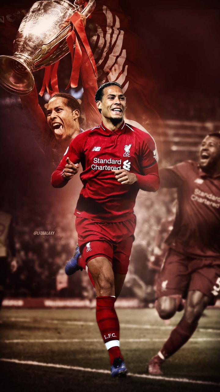 壁纸狂魔:欧冠冠军成员范戴克