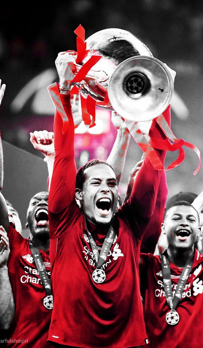 壁纸狂魔:欧冠冠军成员范戴克