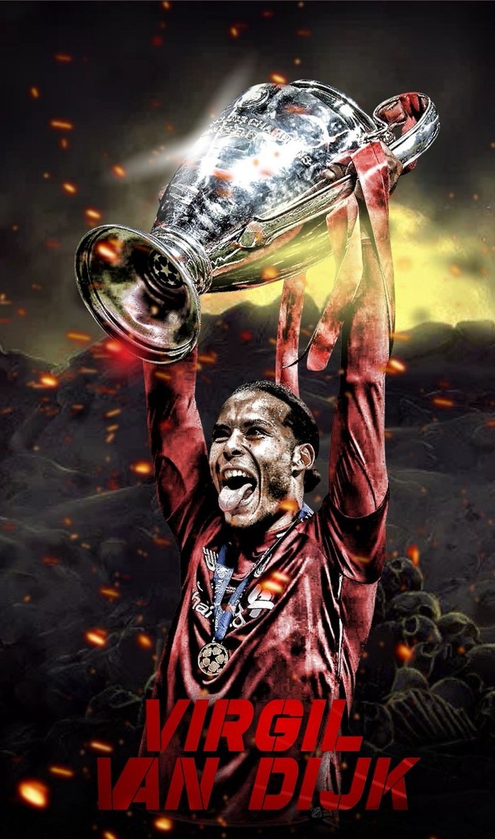 壁纸狂魔:欧冠冠军成员范戴克