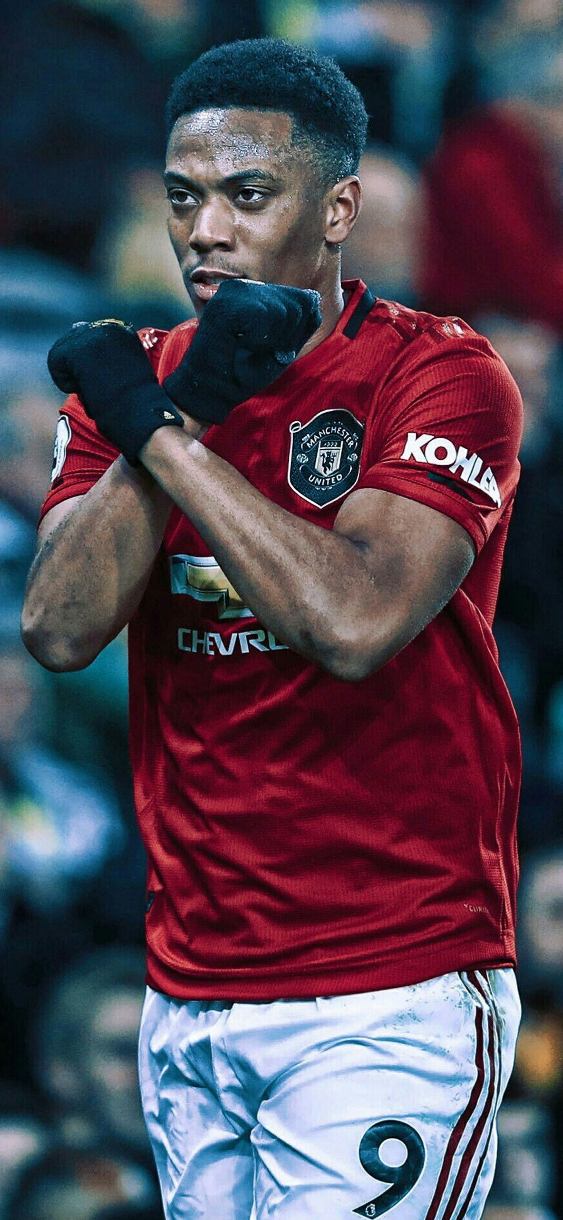 侠世壁纸:英超曼联马夏尔手机壁纸第一期