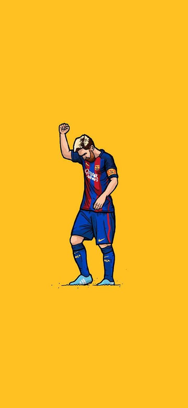 侠世壁纸:西甲巴塞罗那梅西壁纸第四期