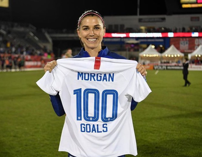 耐克为阿莱克斯-摩根发布专属球鞋|美国女足|亚历克斯-摩根|懂球帝