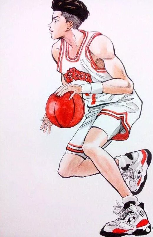 宫城良田在日常训练中选择的鞋款是converse conquest mid,和宫城以第