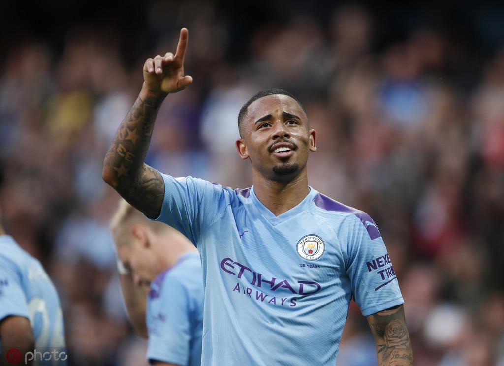 曼城官方热苏斯腿筋受伤要到国际比赛日后才能康复