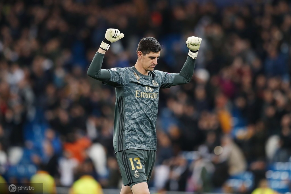 皇马队史第九人库尔图瓦保持500分钟不丢球