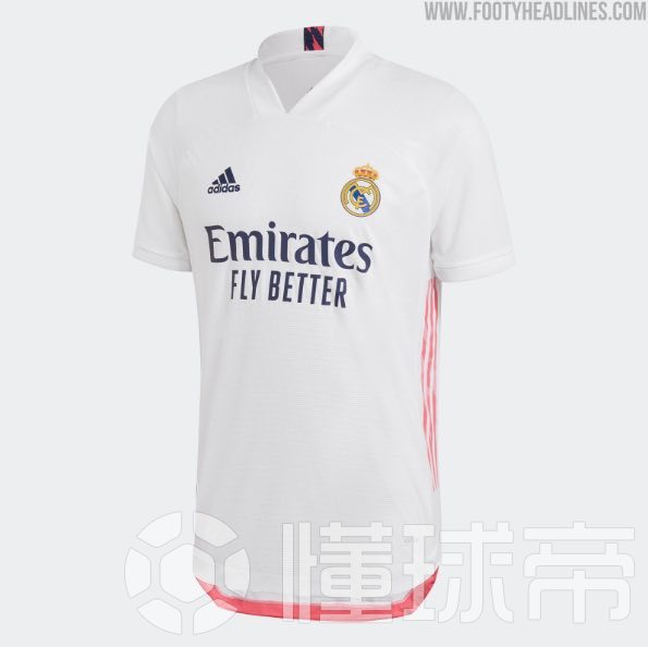 皇马2021新赛季主客场球衣已发布球衣由阿