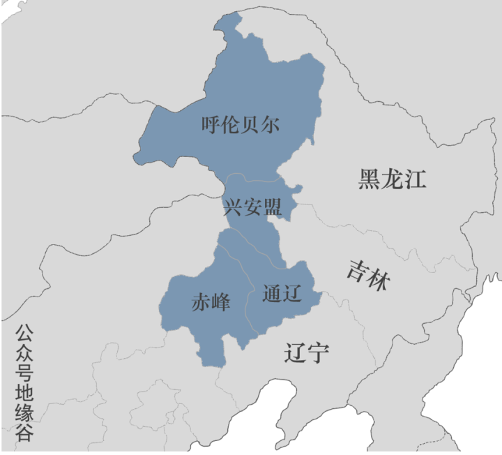 蒙东地区融入东北地区的历史非常长久,可以追溯到明末清初.