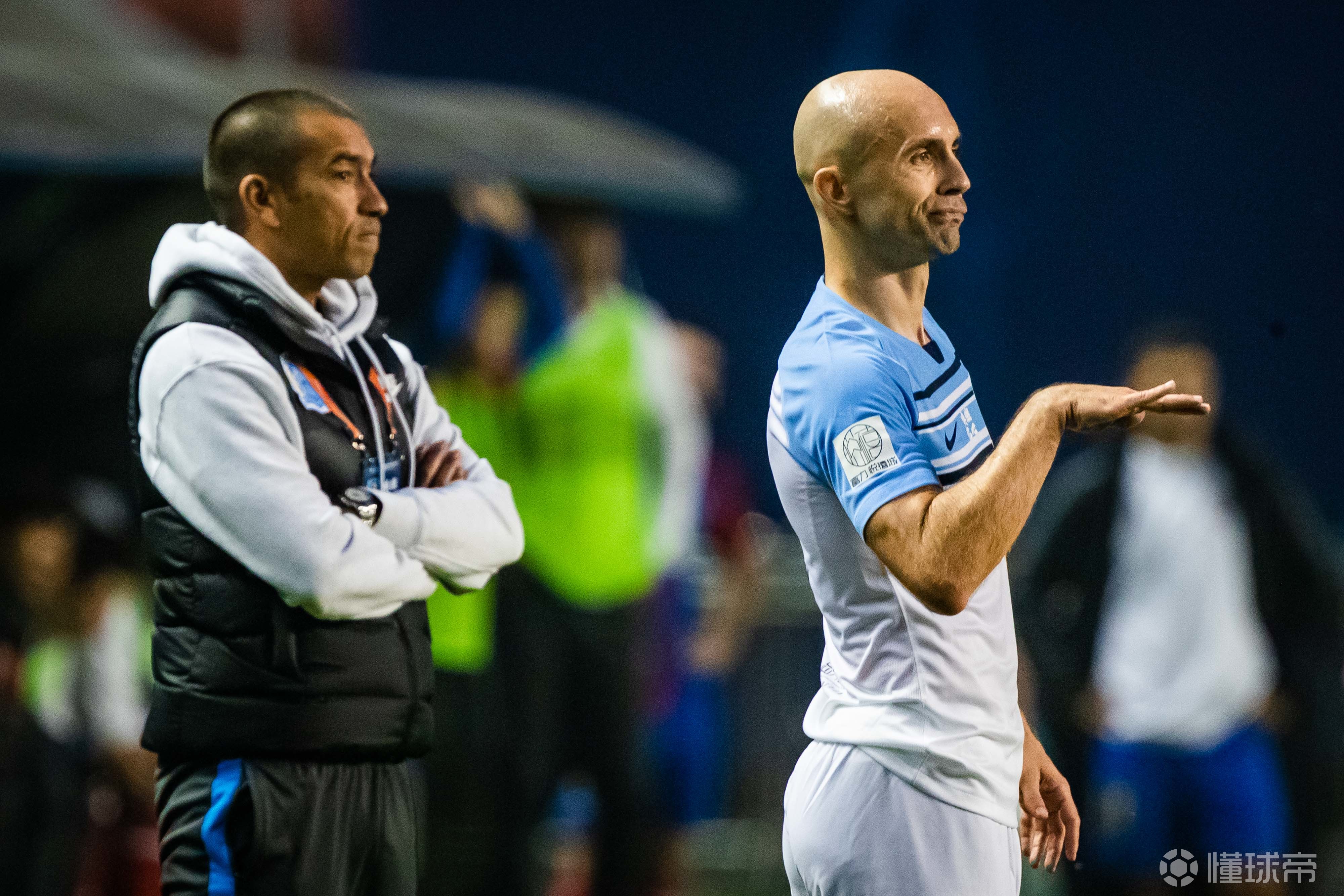 比赛图集 | 广州富力在第二阶段首场比赛0-0战.