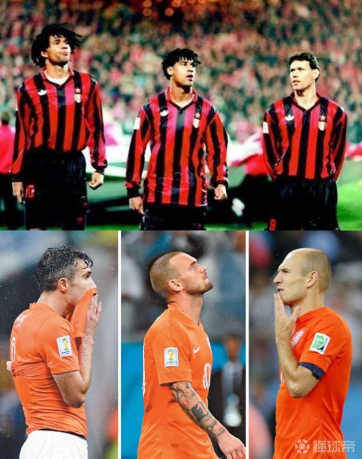 世界足坛的荷兰风暴三剑客更厉害还是三棍客想必