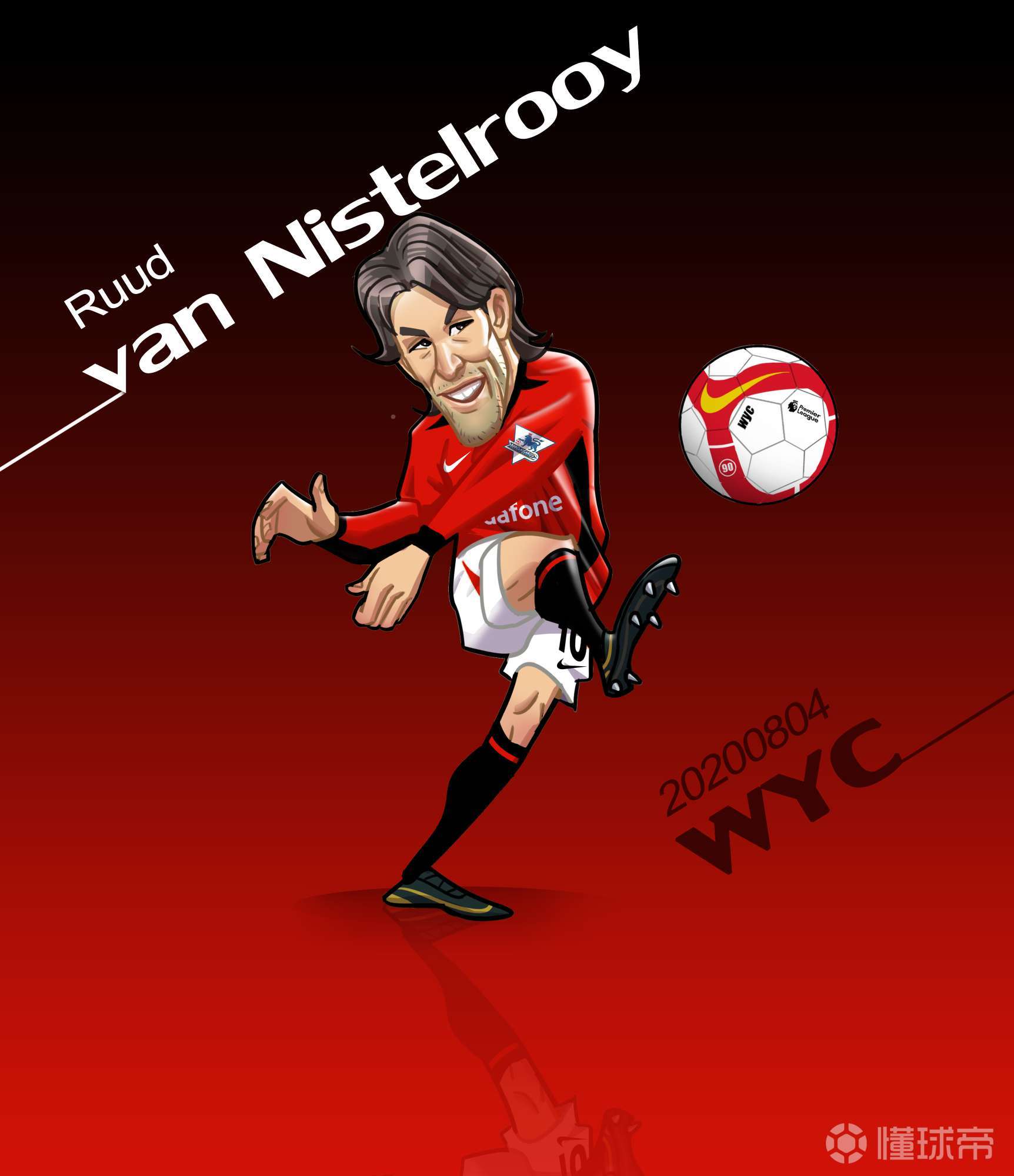 小禁区之王范尼,和亨利两个人几乎是进入千禧年头几.