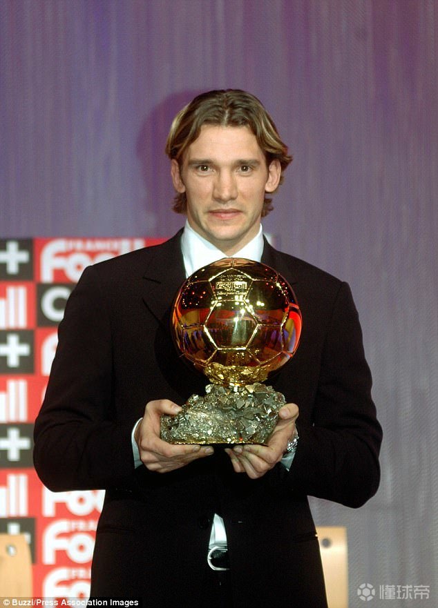 16年前的今天|乌克兰|ac米兰|舍甫琴科|懂球帝