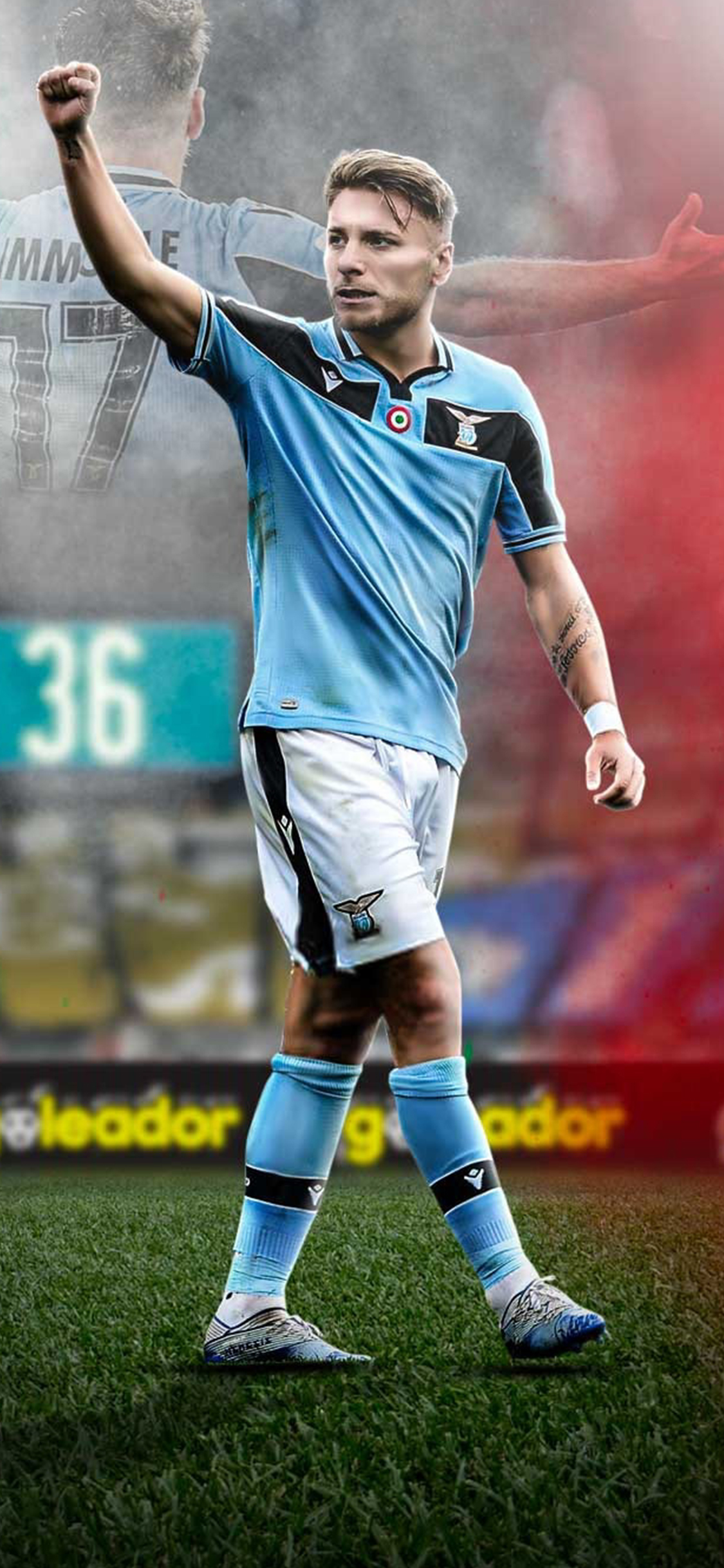 踢球侠无水印全面屏壁纸意甲拉齐奥因莫比莱第二期