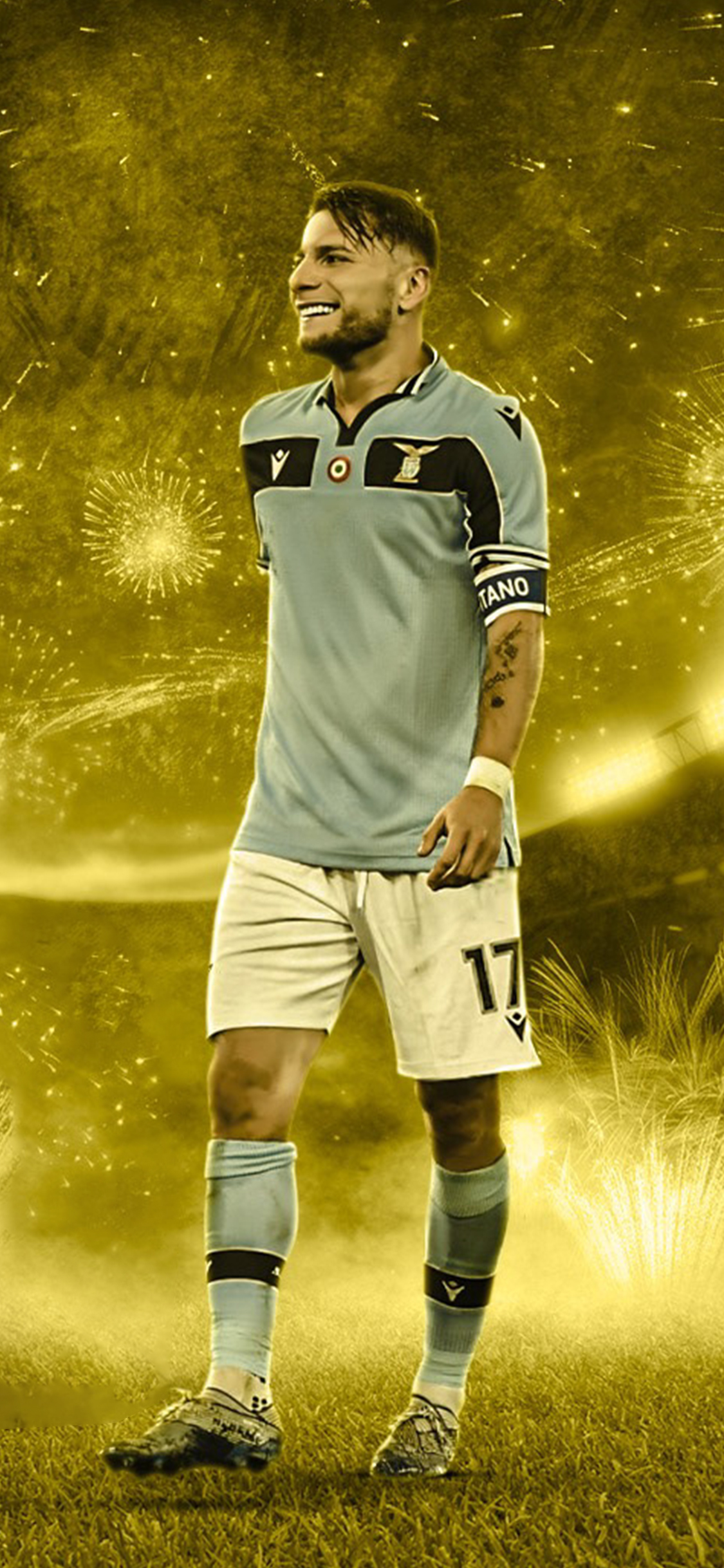 踢球侠无水印全面屏壁纸意甲拉齐奥因莫比莱第二期