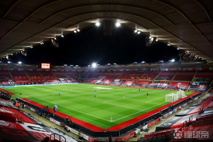 好美的圣玛丽球场静待今夜的比赛