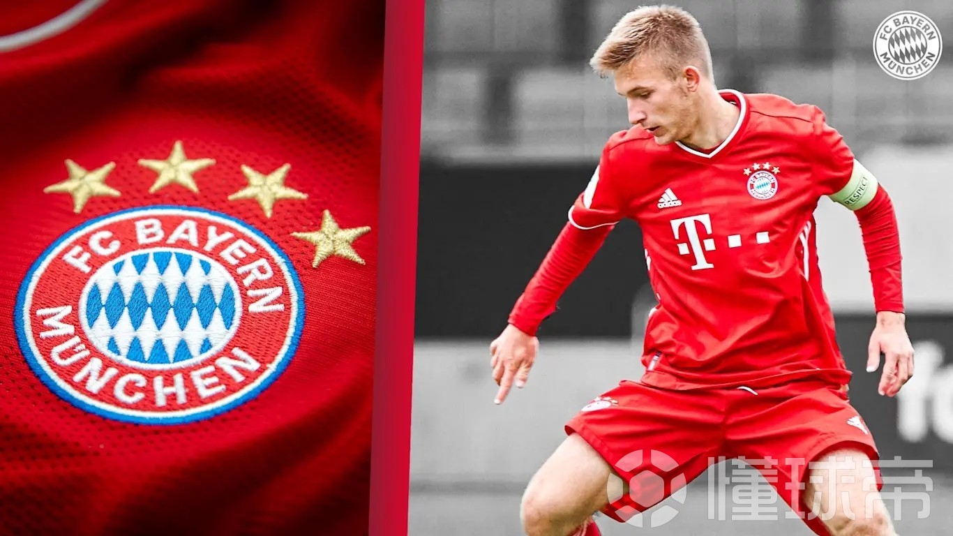 官方拜仁慕尼黑与u19青年队队长莱茵续约