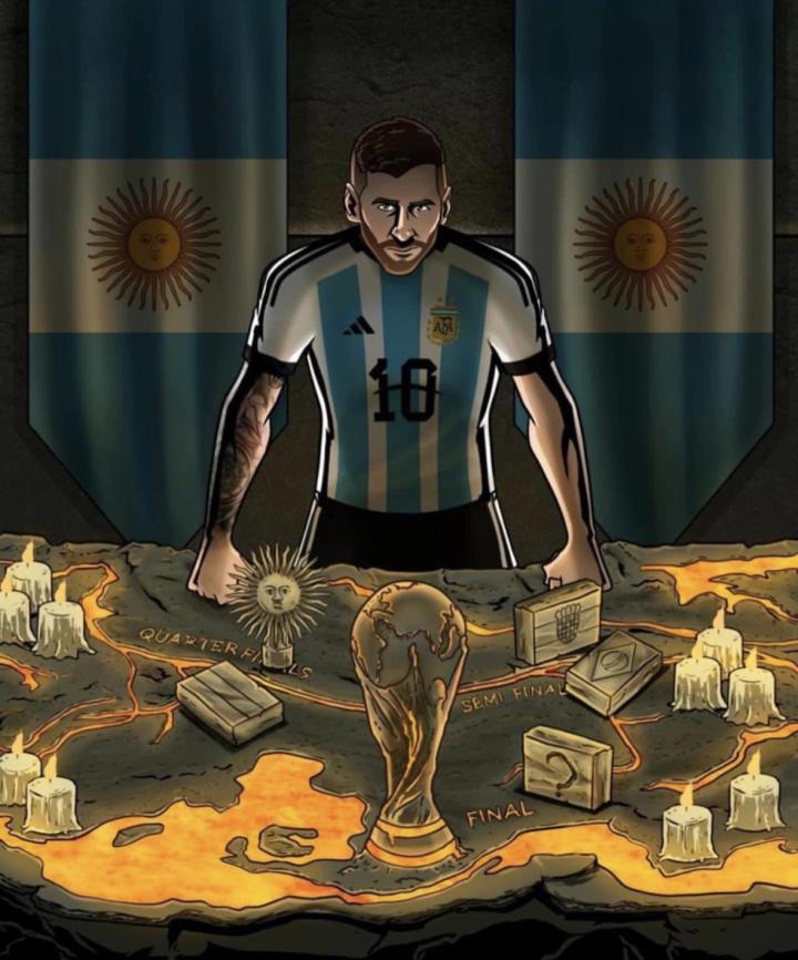 阿根廷权力的游戏风格海报世界杯的冰与火之歌