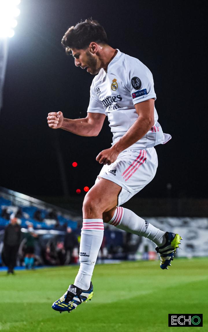 阿森西奥的欧冠淘汰赛进球纪录 |16/17赛季:.