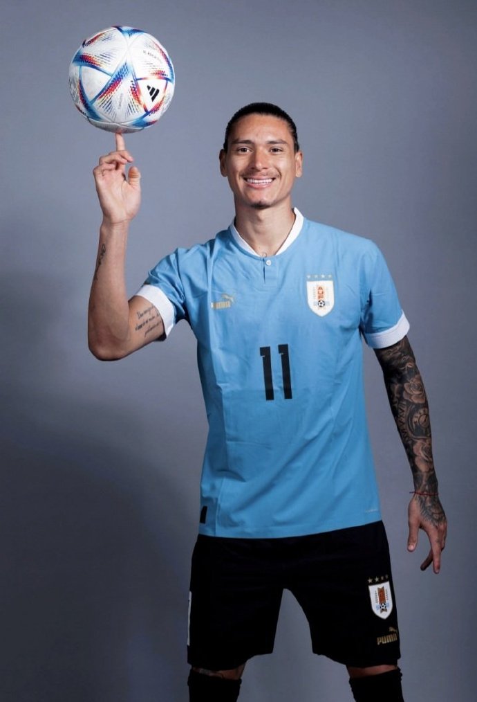 11号 努涅斯 世界杯定妆照