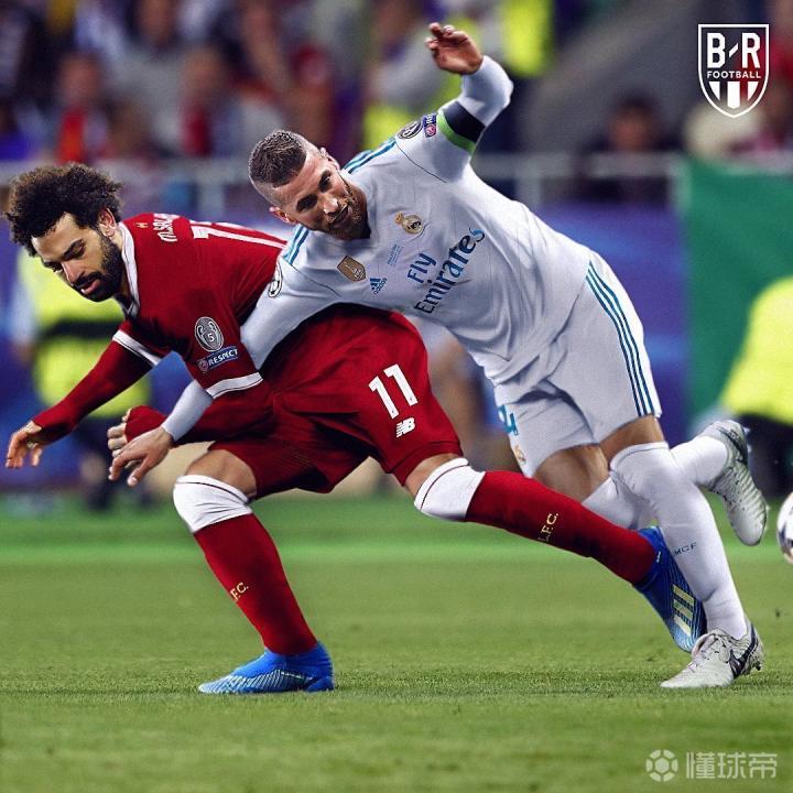 br足球近期推出了一组图片足坛名场面角色互换