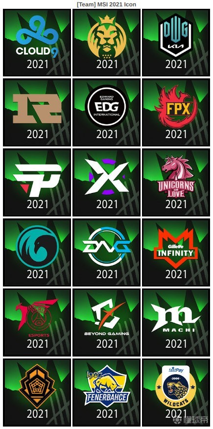 英雄联盟测试服更新2021冰岛msi战队图标表情