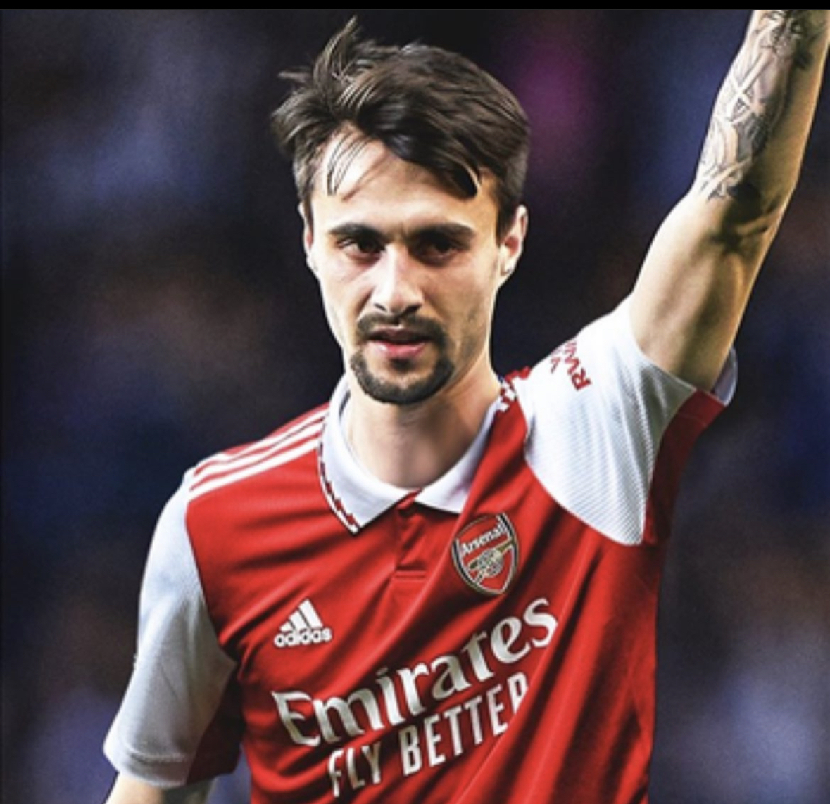 生日快乐今天是阿森纳球员小维埃拉23岁的生日