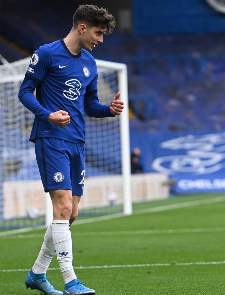 进击的小凯切尔西20富勒姆英超第34轮哈弗茨