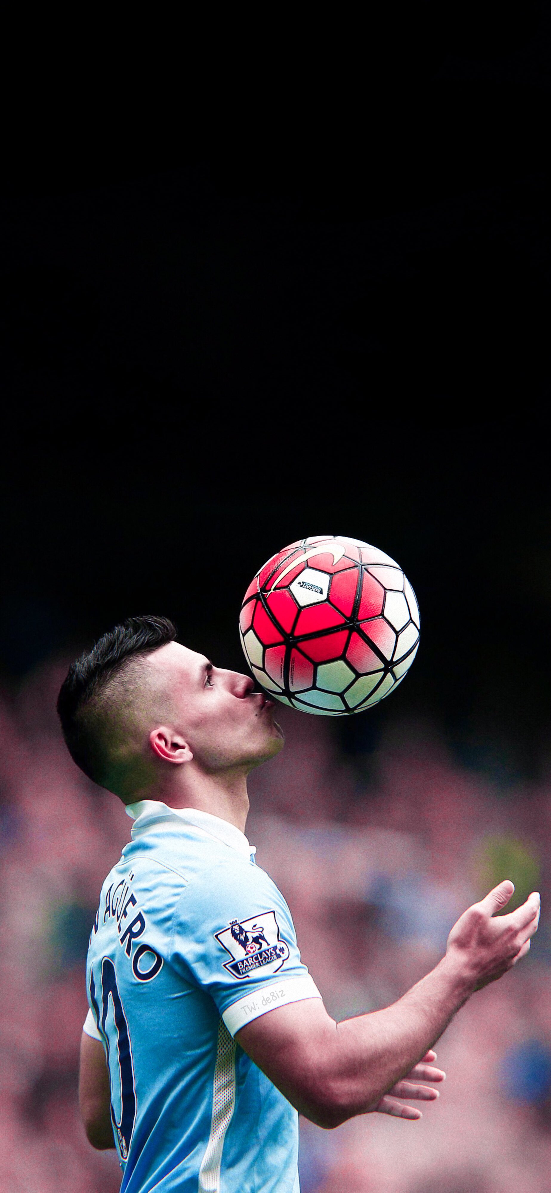 你们要的阿kun来啦!曼城传奇球星阿圭罗壁纸合集.