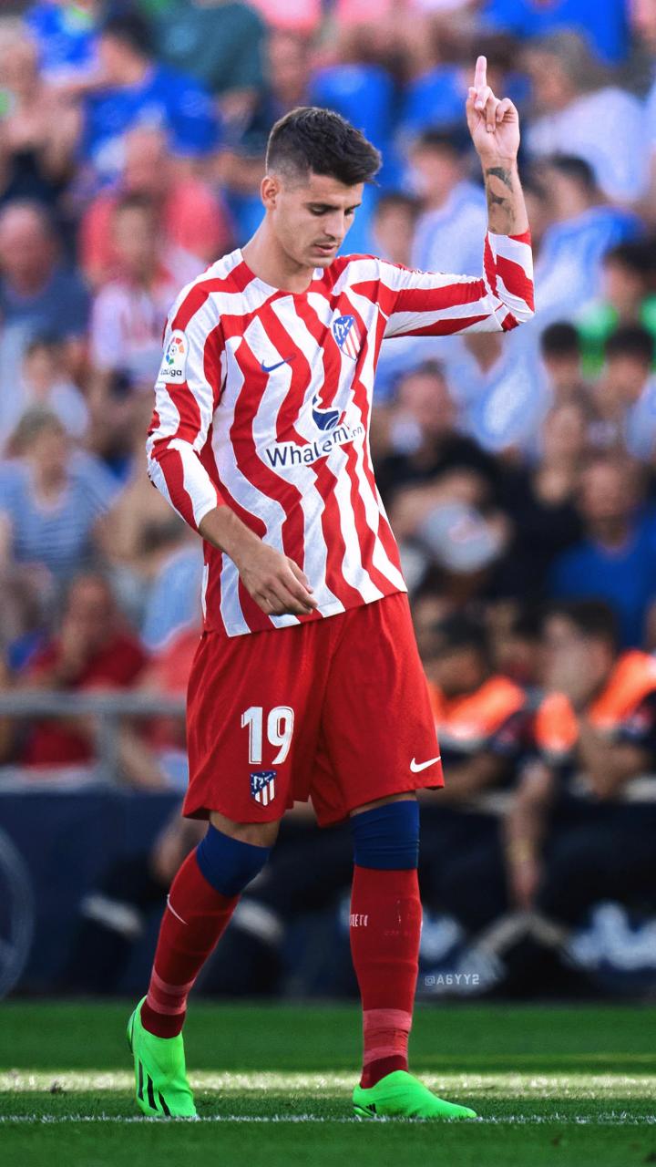 大梦想家莫拉塔壁纸合集 竖屏|马德里竞技|莫拉塔|懂球帝