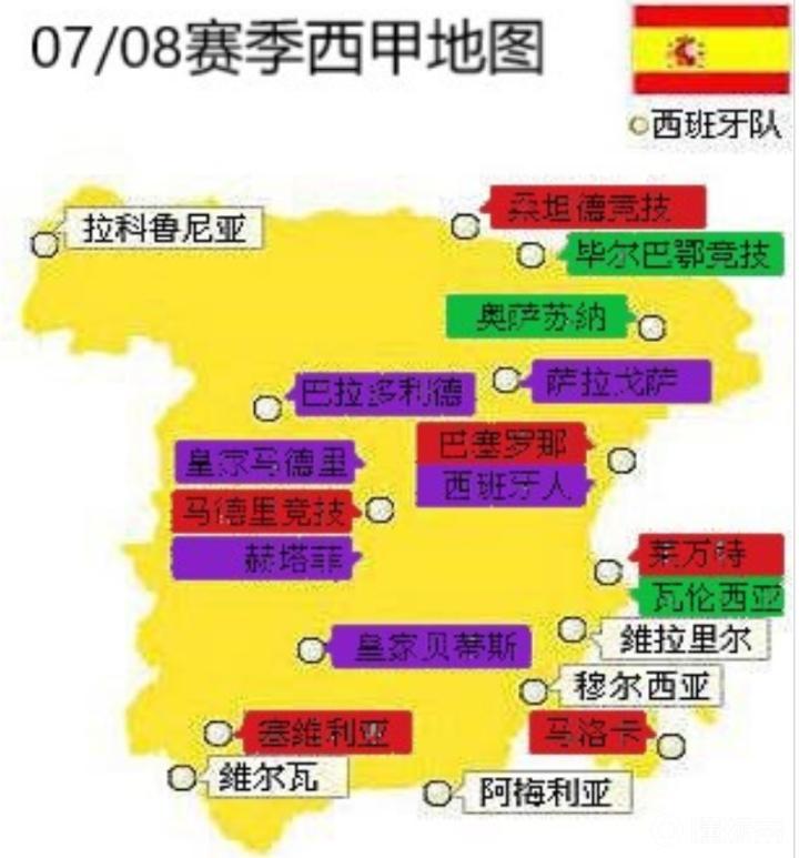 用0708赛季西甲地图举例自己涂的谁知道这