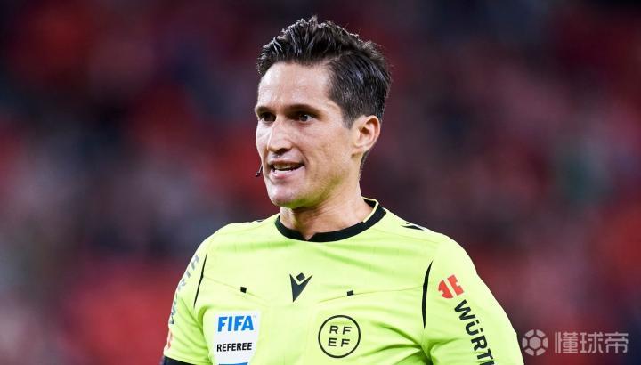 官方:穆努埃拉-蒙特罗将执法本周末马德里德比|皇家马德里|马德里竞技