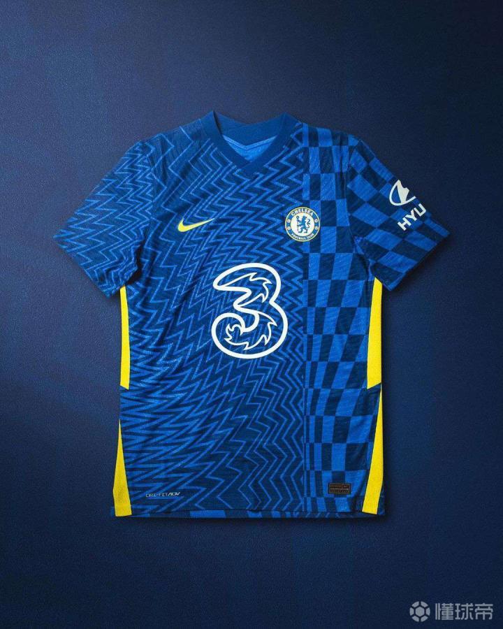 【切尔西21/22赛季主场球衣发布】