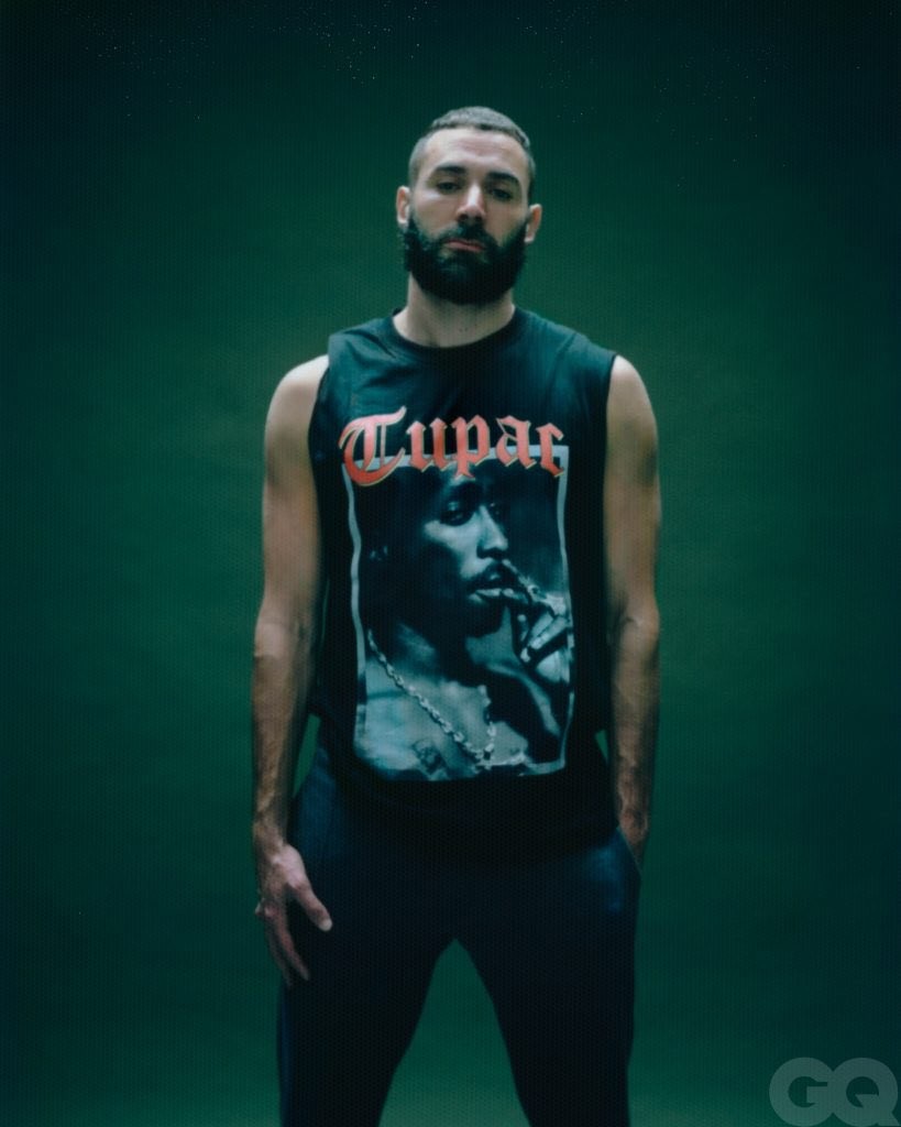 时尚潮男!本泽马再度成为gq杂志封面人物