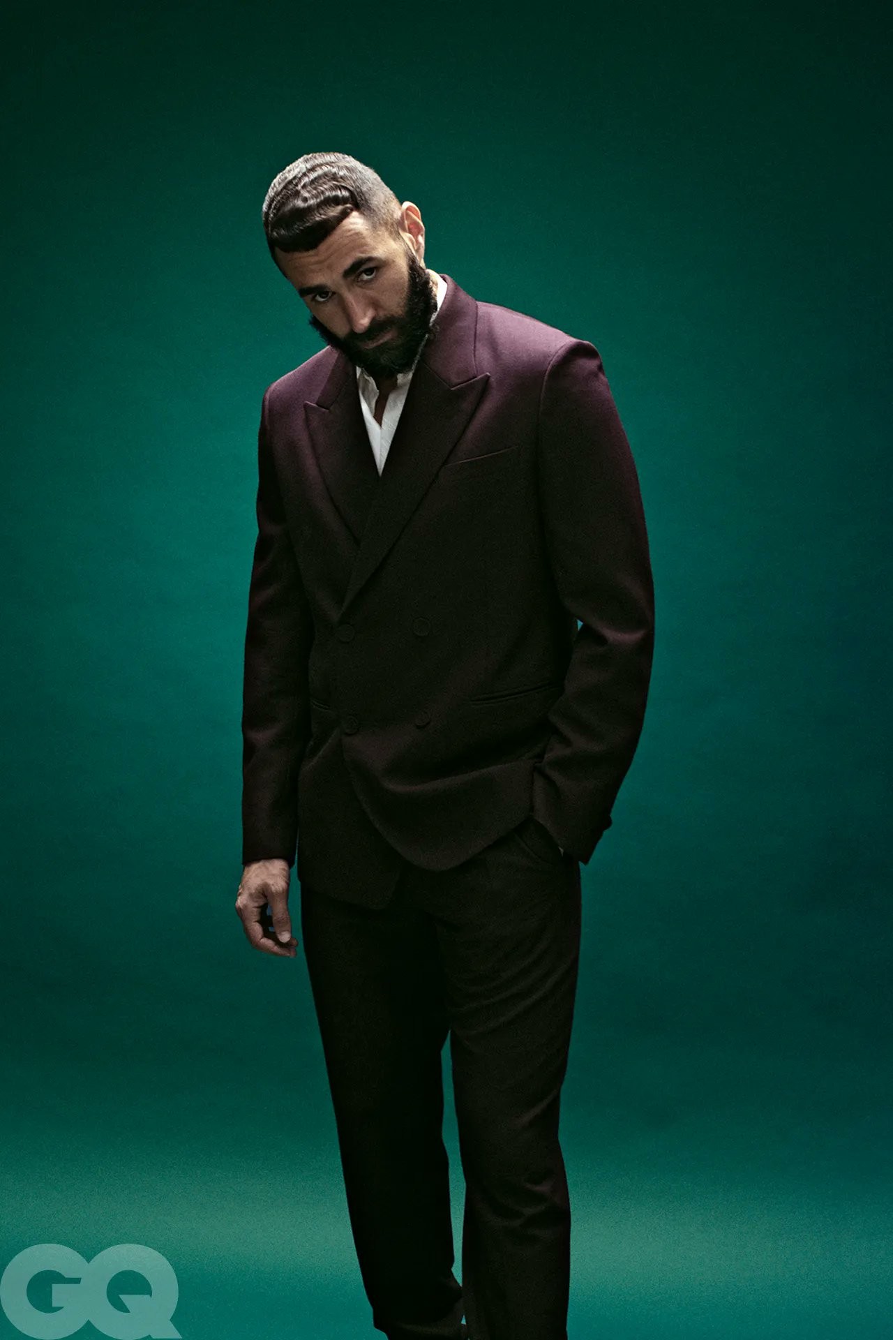 时尚潮男!本泽马再度成为gq杂志封面人物