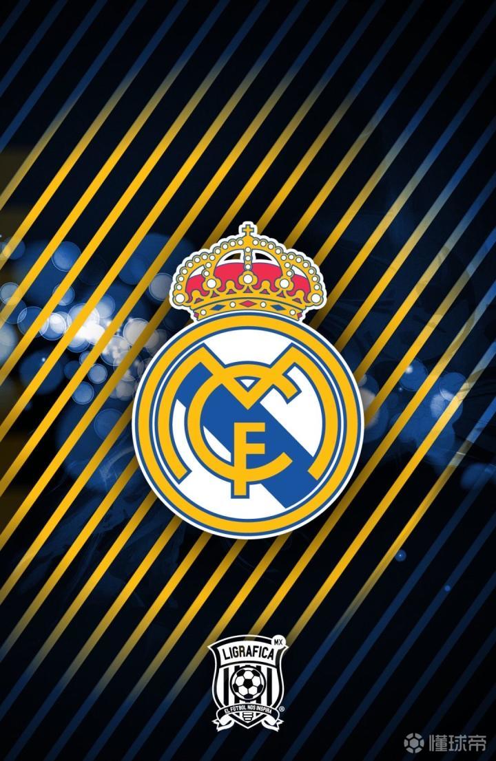 皇马队标壁纸专辑支持你号v了你号v了