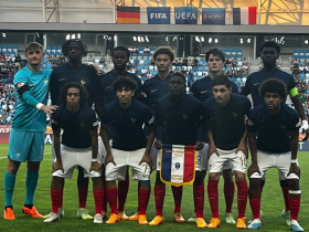 法国U17足球队在U17欧青赛决赛中失利，德国夺冠