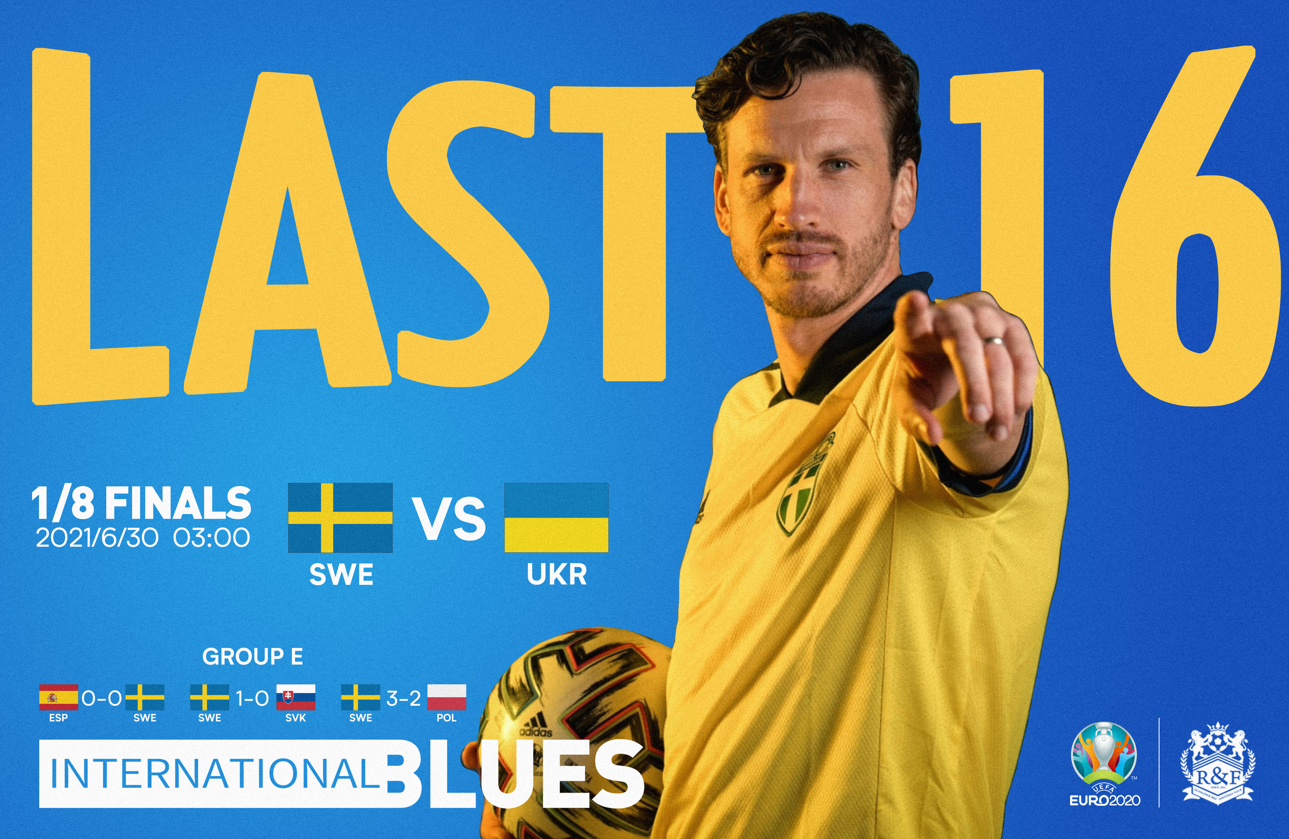 欧洲杯丨"数"说2021未尝一败的瑞典