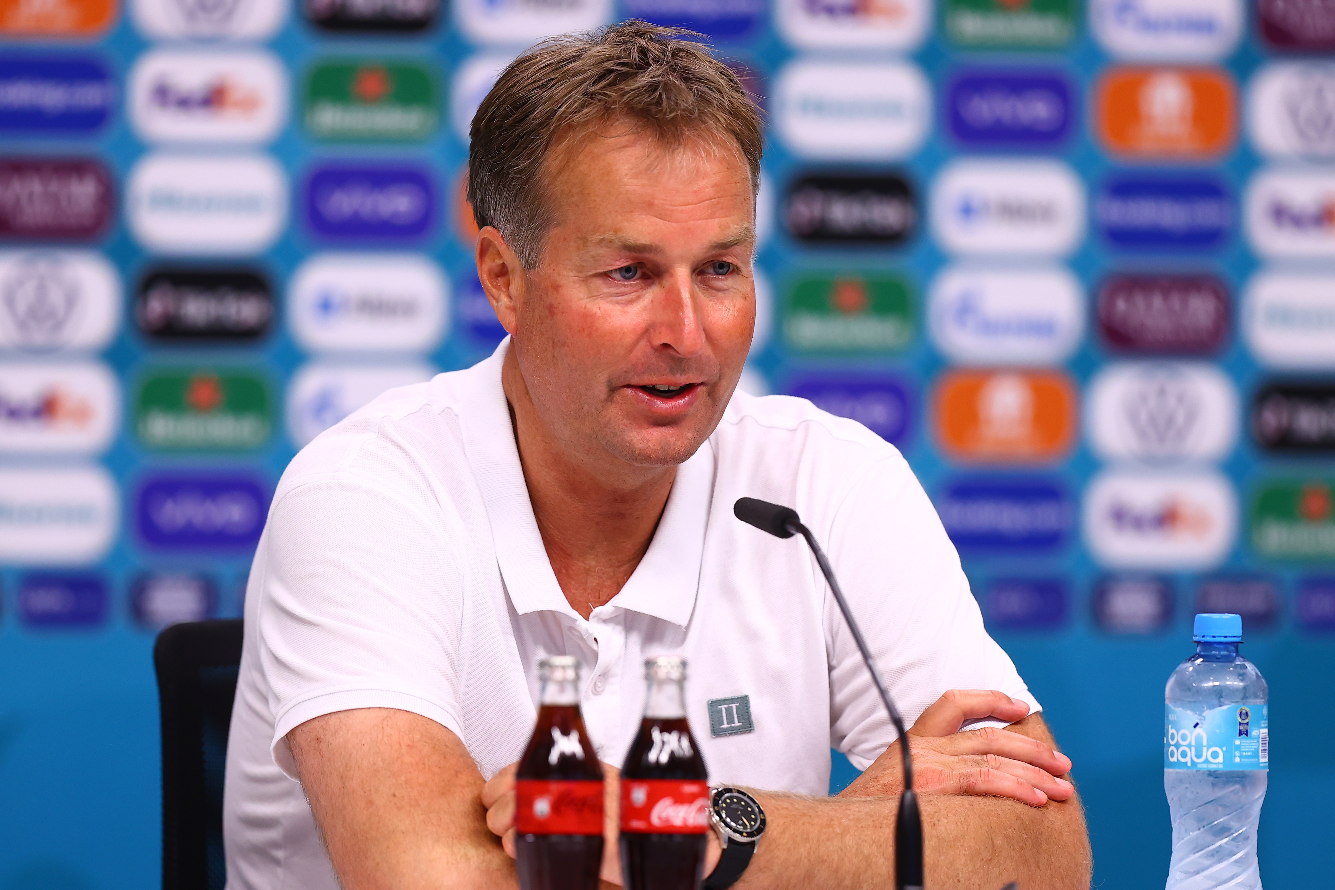 丹麦主帅球员的体能几乎已经耗尽回到温布利真是太神奇了