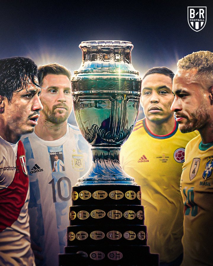 最后大决战来临欧洲杯美洲杯四强均已决出