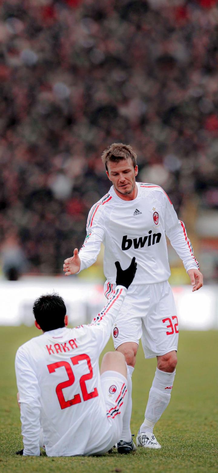 贝克汉姆壁纸ac米兰时期的贝克汉姆就压着打