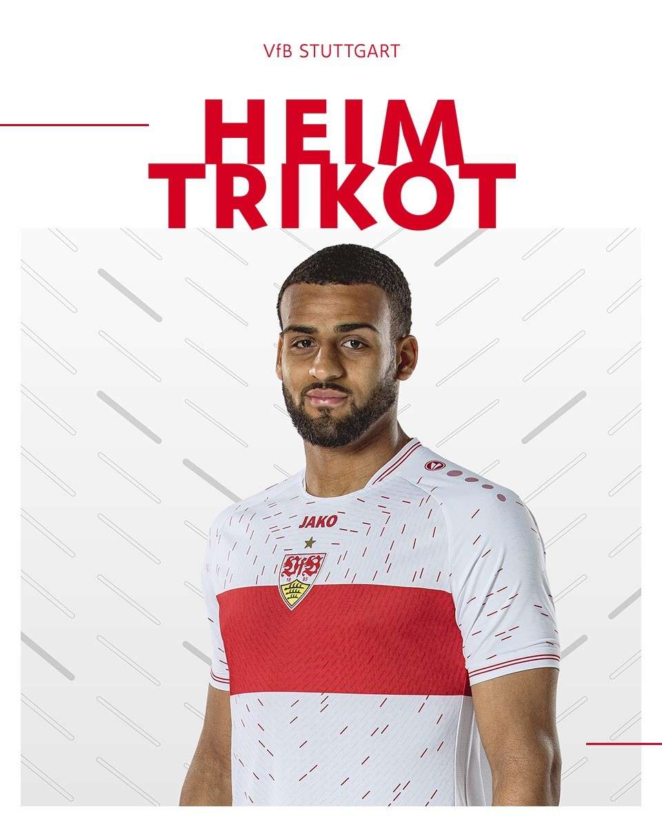 斯图加特2324赛季主场球衣发布