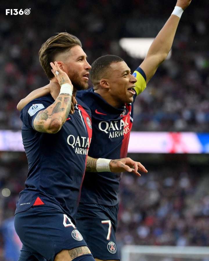 收官战已无足重轻梅西与拉莫斯也结束了大巴黎之旅