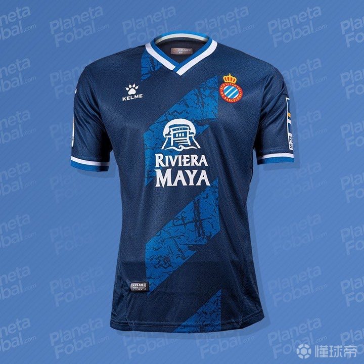 202122赛季西班牙人主客第二客场球衣