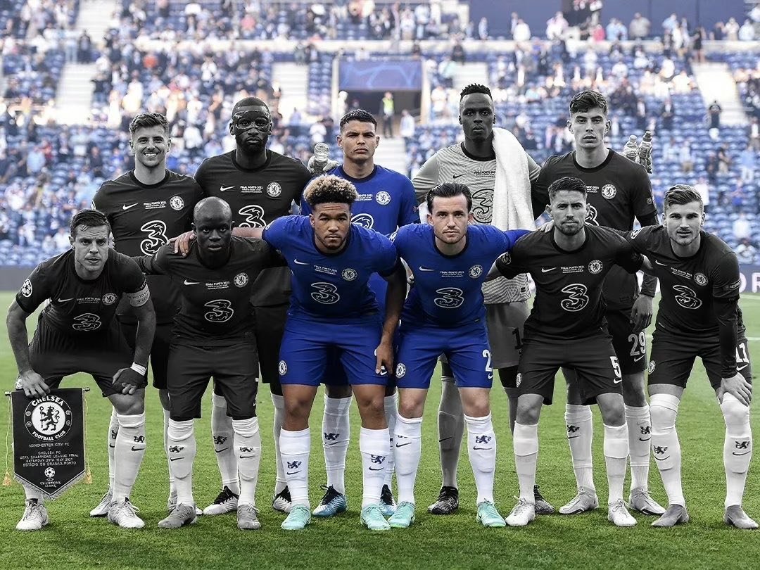 切尔西2021年欧冠冠军阵容如今只剩蒂亚戈席