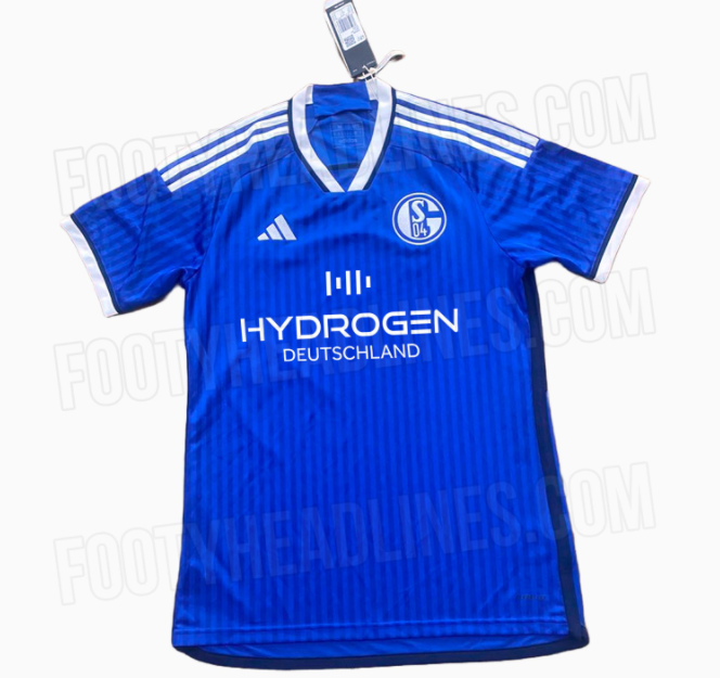 沙尔克04202324赛季主场球衣